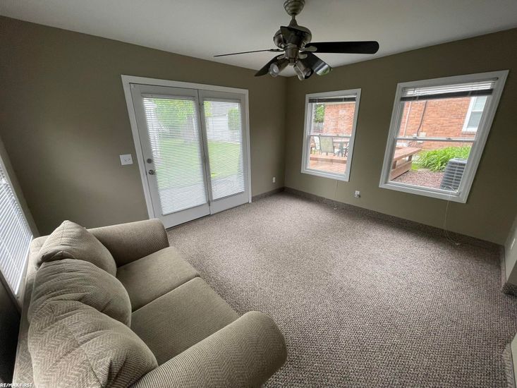 Empty room, Interior, Living room