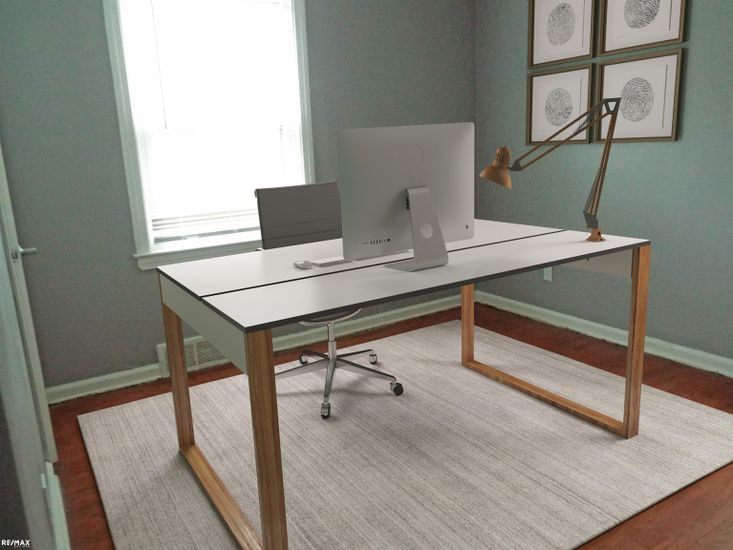 Home Office, Interior, Wood Texture Flooring