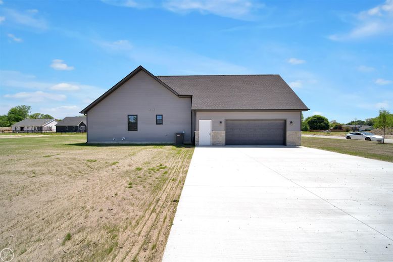 Attached, Backyard, Exterior, Facade, Farmhouse