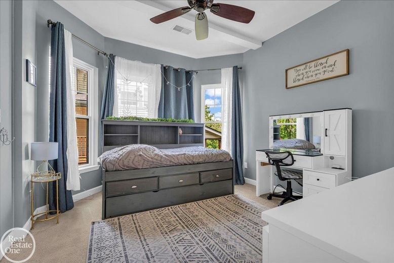 Bedroom, Home Office, Interior