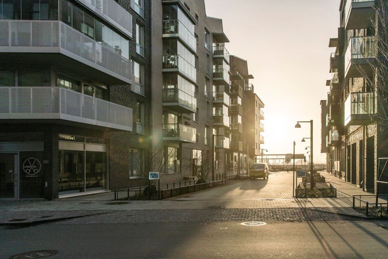 Exterior, Facade, Condo Building