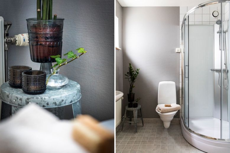 Bathroom, Glass Shower, Interior