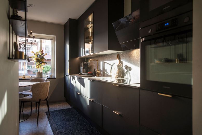 Dining room, Interior, Kitchen, Pendant Lights