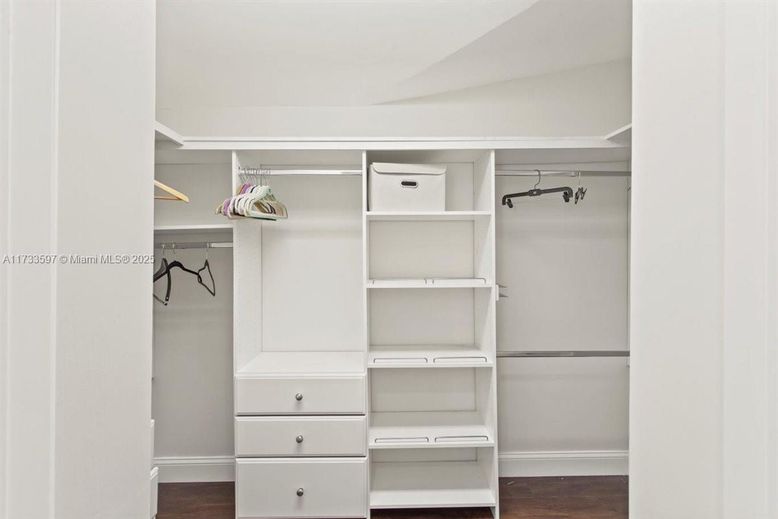 Interior, Walk-in Closets, Wood Texture Flooring