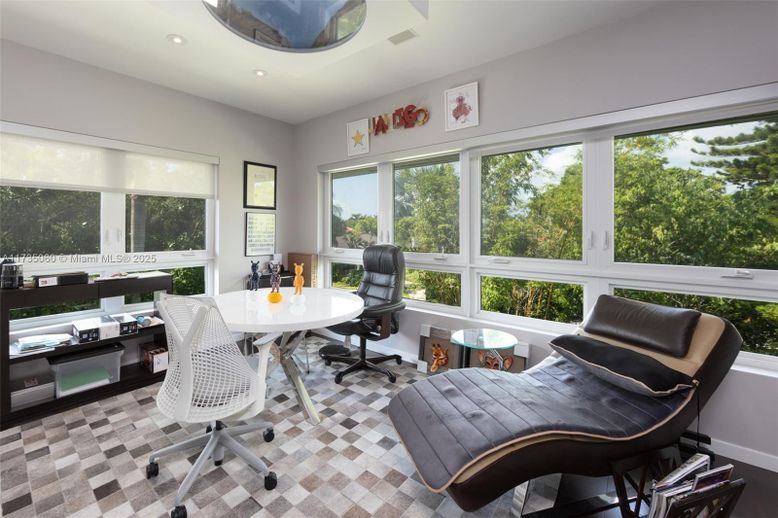 Home Office, Interior, Recessed Lighting