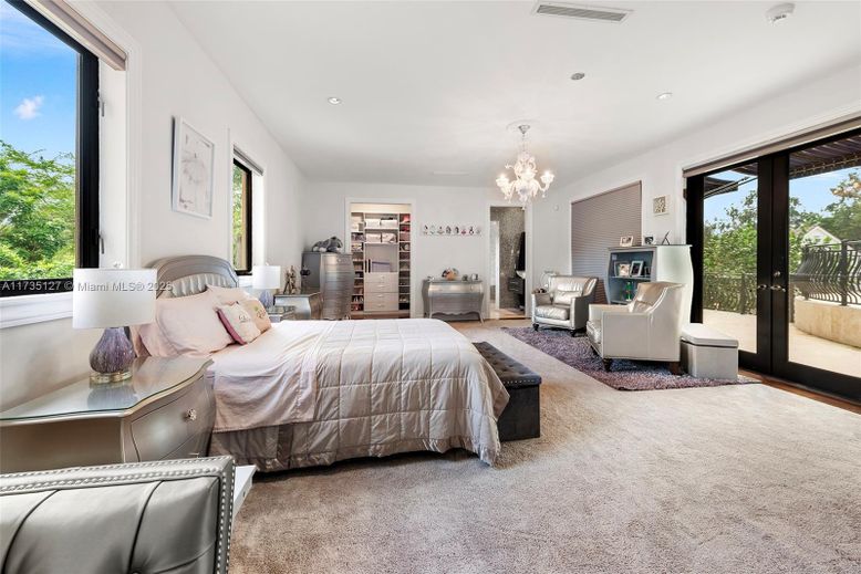 Bedroom, Chandelier, Interior, Recessed Lighting
