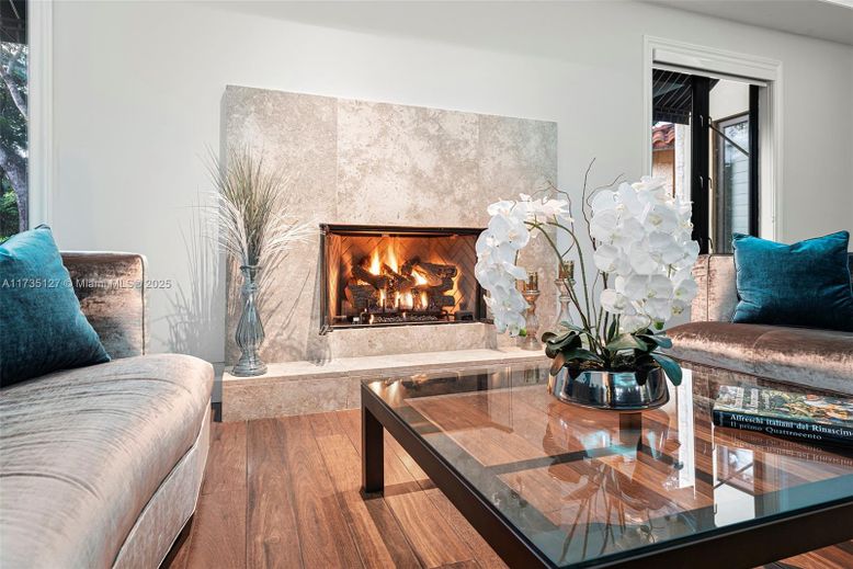 Fireplace, Interior, Living room, Wood Texture Flooring