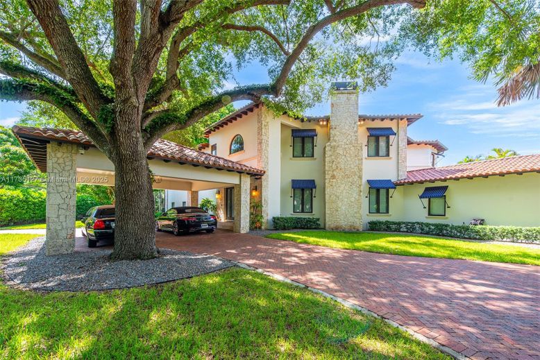 Attached, Backyard, Exterior, Facade, Mediterranean