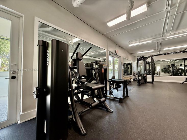 Fitness Equipment, Gym, Interior
