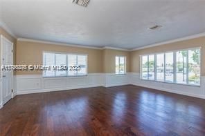 Empty room, Interior, Wood Texture Flooring