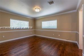 Empty room, Interior, Wood Texture Flooring