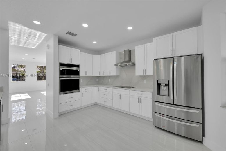 Interior, Kitchen, Recessed Lighting, Stainless Steel Appliances