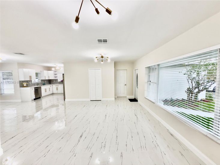 Interior, Kitchen, Marble, Stainless Steel Appliances