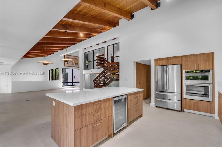 Interior, Kitchen, Stainless Steel Appliances, Wooden Beams, Wooden Ceilings