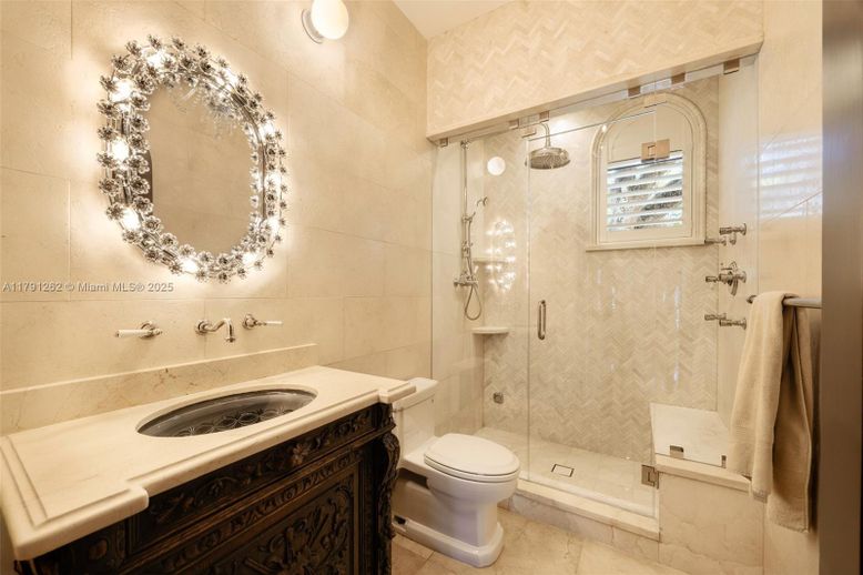 Bathroom, Glass Shower, Interior