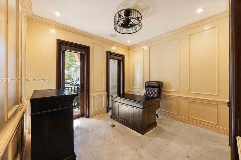 Home Office, Interior, Recessed Lighting