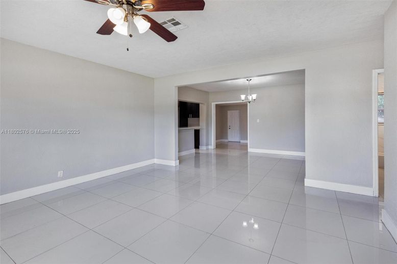 Chandelier, Empty room, Interior
