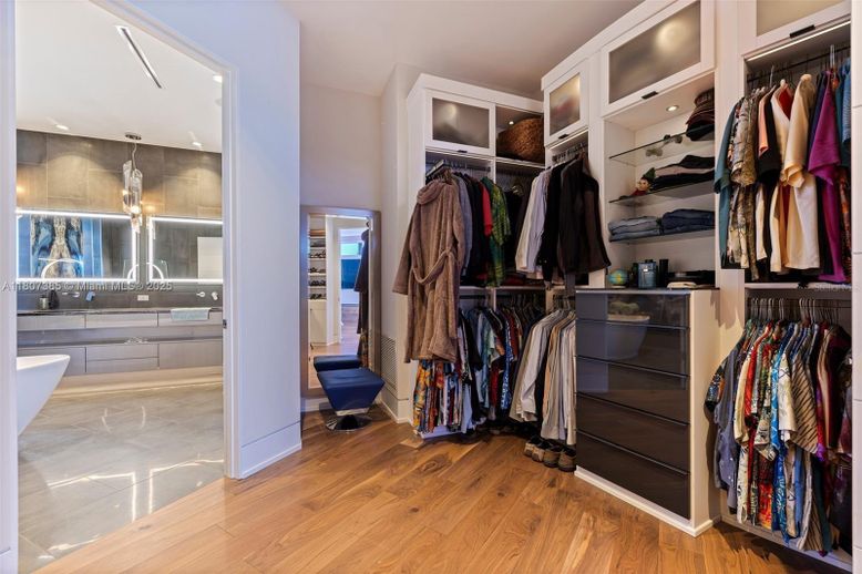 Interior, Recessed Lighting, Walk-in Closets, Wood Texture Flooring