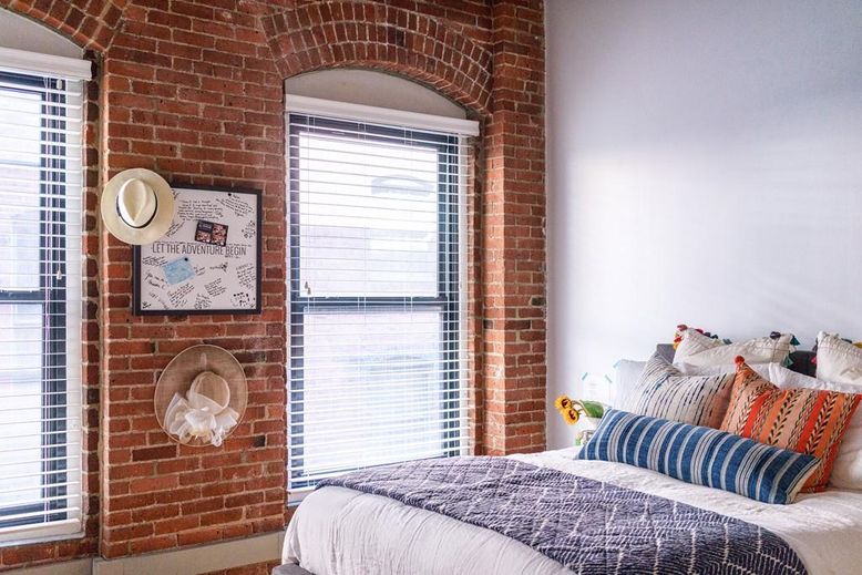 Bedroom, Interior, Stone Walls