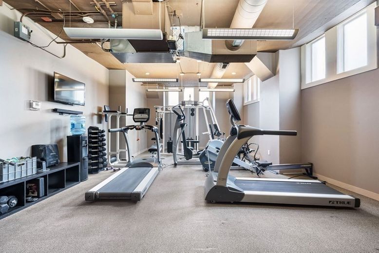 Fitness Equipment, Gym, Interior