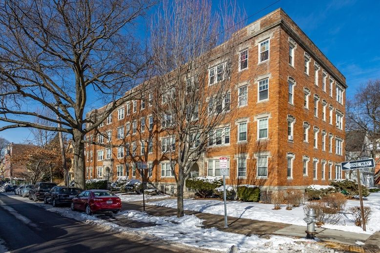 Exterior, Facade, Brick Facade, Condo Building