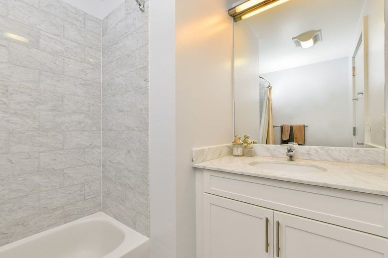 Bathroom, Interior, Marble Walls