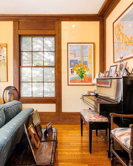 Interior, Piano, Wood Texture Flooring