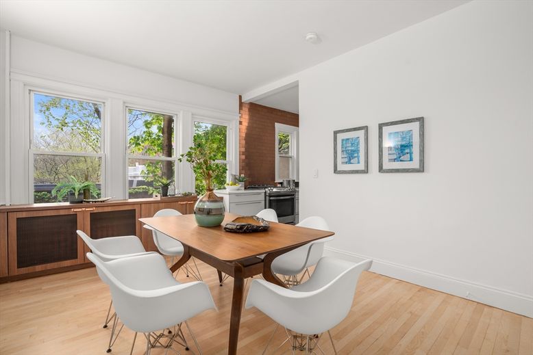 Dining room, Interior, Wood Texture Flooring