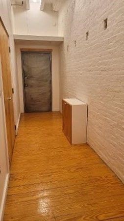 Interior, Stone Walls, Wood Texture Flooring
