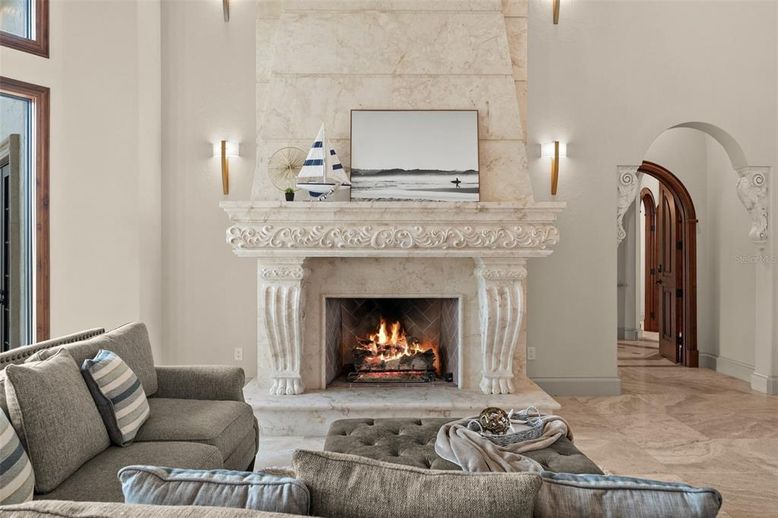 Fireplace, Interior, Living room