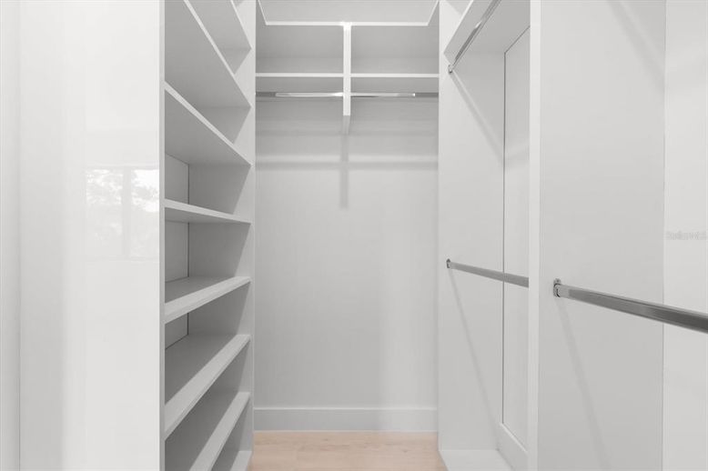 Interior, Walk-in Closets, Wood Texture Flooring