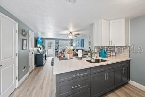 Interior, Kitchen, Living room, Wood Texture Flooring