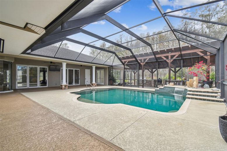 Glass Ceilings, Interior, Pool, Sun Room