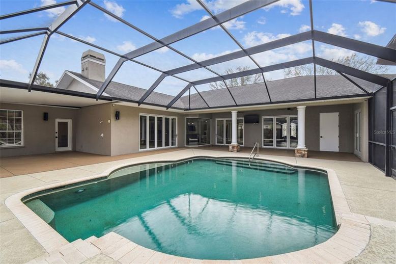 Glass Ceilings, Interior, Pool, Sun Room