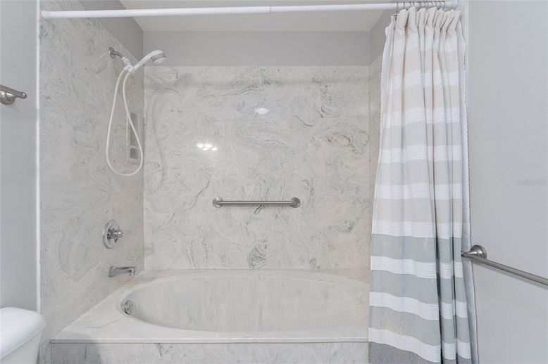 Bathroom, Glass Shower, Interior, Marble Walls