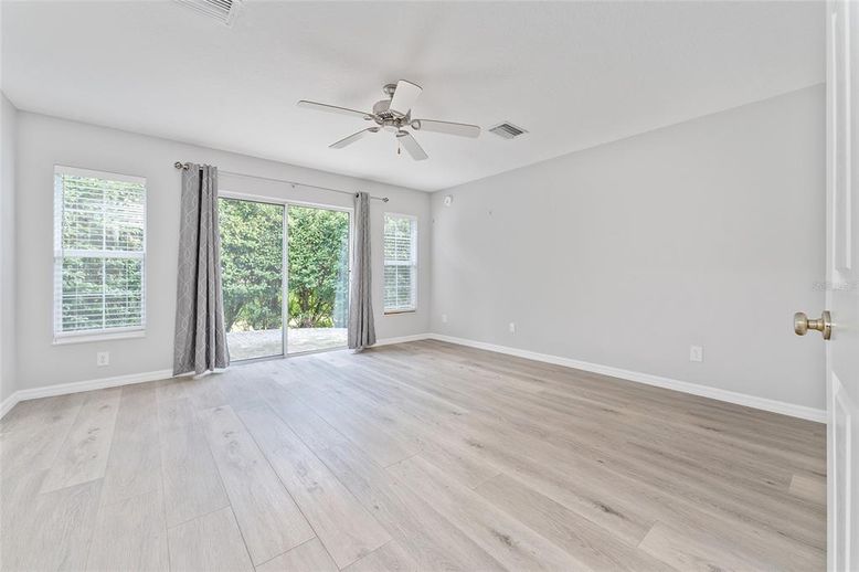 Empty room, Interior, Wood Texture Flooring