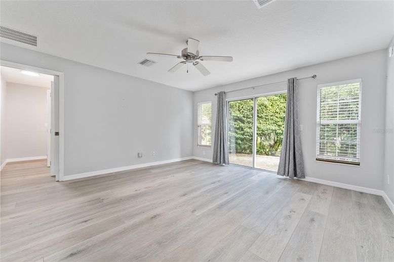 Empty room, Interior, Wood Texture Flooring