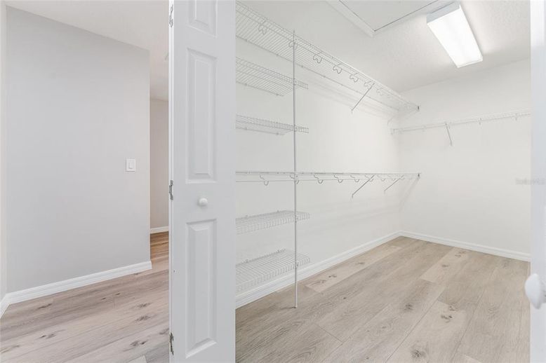 Interior, Walk-in Closets, Wood Texture Flooring