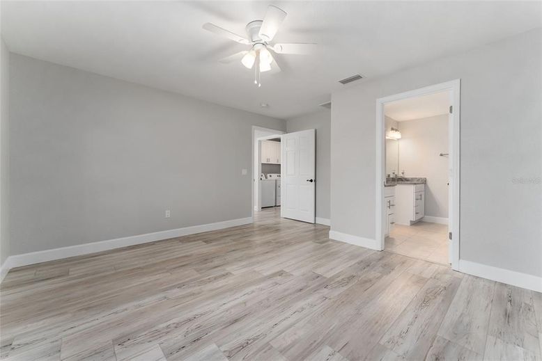 Bathroom, Empty room, Interior, Wood Texture Flooring