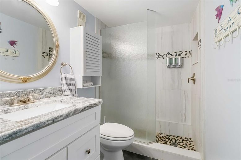 Bathroom, Glass Shower, Interior
