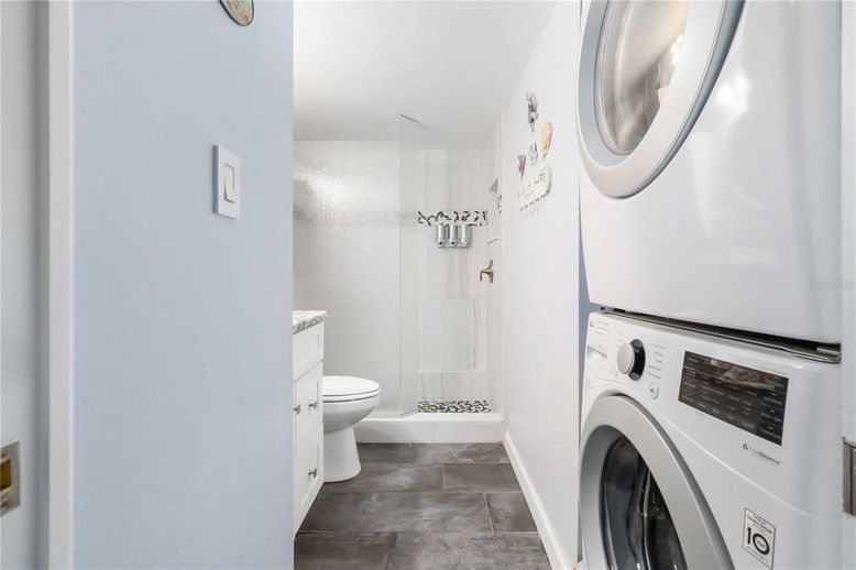 Bathroom, Interior, Utility Closets, Washer