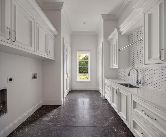 Interior, Marble, Recessed Lighting