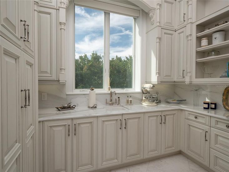 Interior, Kitchen, Marble, Marble Walls