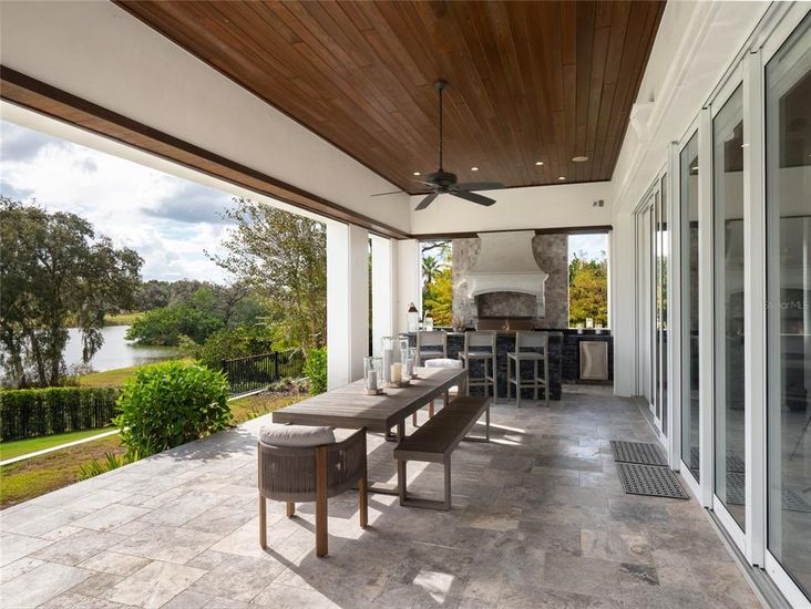 Exterior, Fireplace, Water