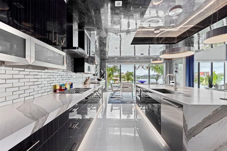 Interior, Kitchen, Pendant Lights