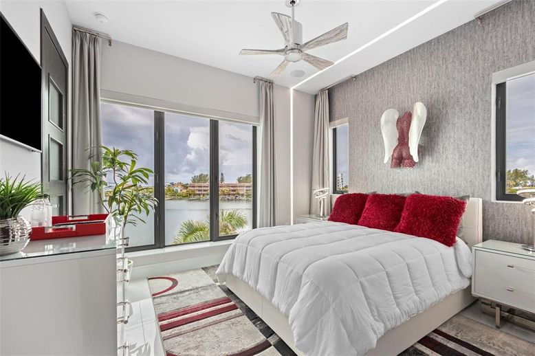 Bedroom, Interior, Water