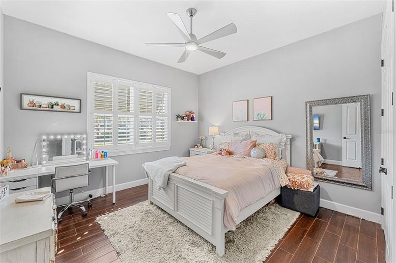Bedroom, Home Office, Interior, Wood Texture Flooring