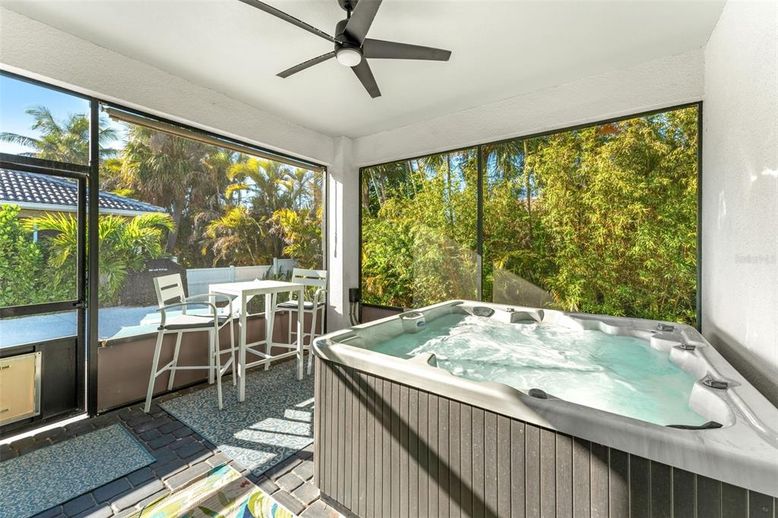 Hot Tub, Interior, Sun Room