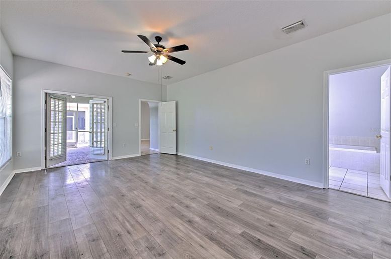 Empty room, Interior, Wood Texture Flooring