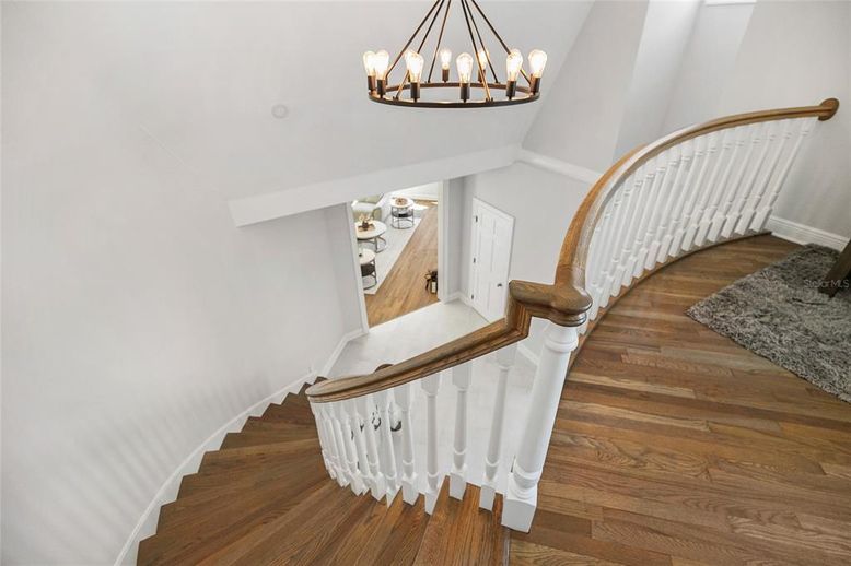 Chandelier, Interior, Wood Texture Flooring